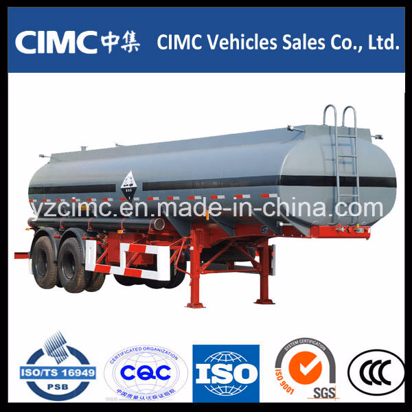 Cimc 3 Axle Aluminulloy Alloy Oil Tanker 40kl for Sale New
