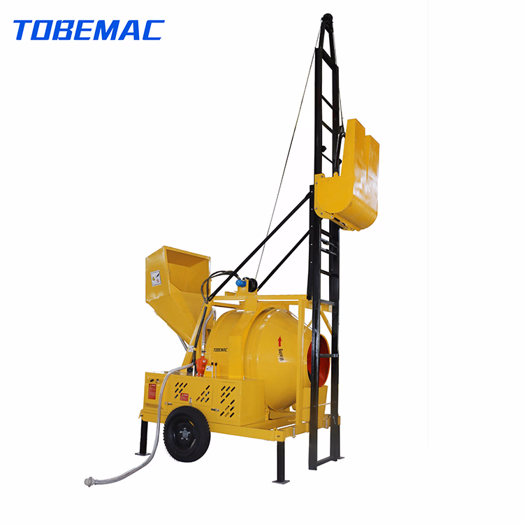 Jzc350DHL Self Loading Concrete Mixer with Lift