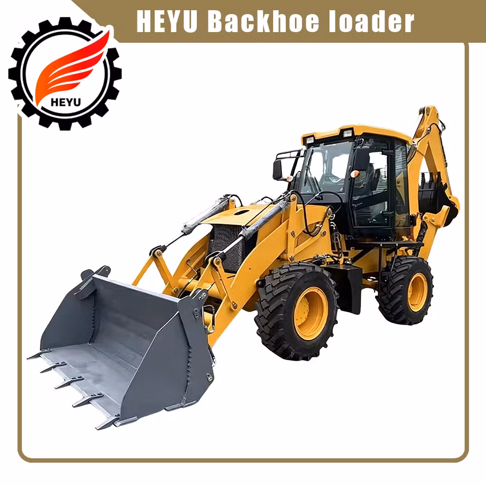 5.2-10.0ton 388 Series Multifunctional Backhoe with CE Certification Loader