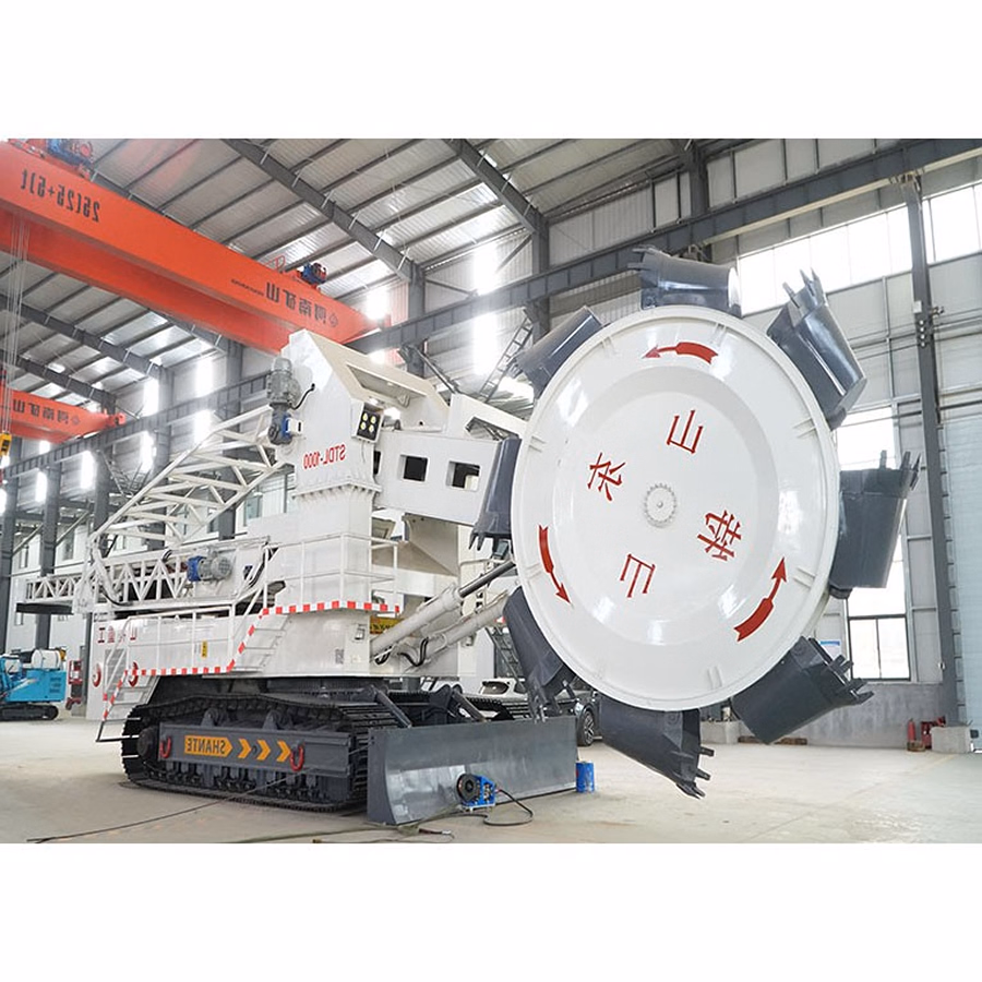 Stdl-2000 High-Efficiency Bucket Wheel Reclaimer with Robust Continuous Stacking Reclaiming System