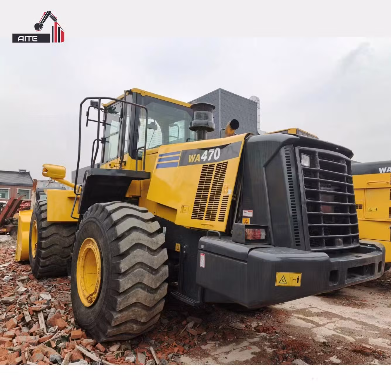 Used Japan Made Wa470-6 Wa470-3 Second-Hand Wheel Loader Wa Series Loader