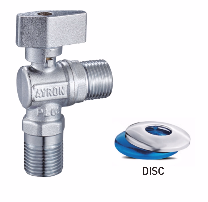 Brass Angle Valve - 8500 (Surface chrome plated, PN16)