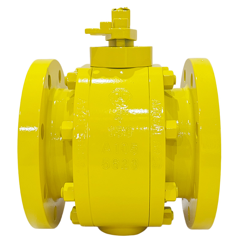 API 6D ASME B16.34 API 607 CE 4” 150LB A105 Carbon Steel Body PTFE Soft Seated RF Flanged Floating Ball Valve Manufacturer & Factory - TIANYU VALVE