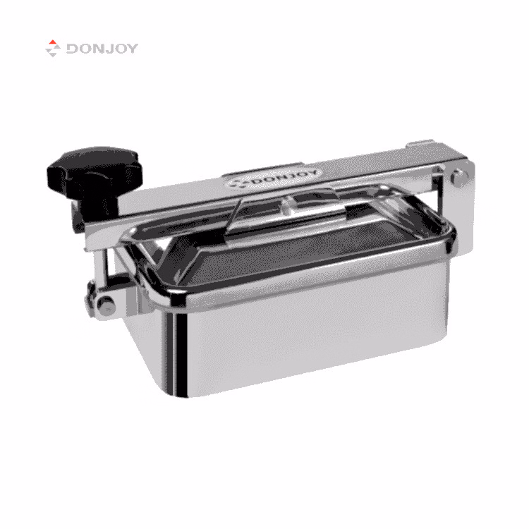 Sanitary Square Non Pressure Man Hole Cover Stainless Steel