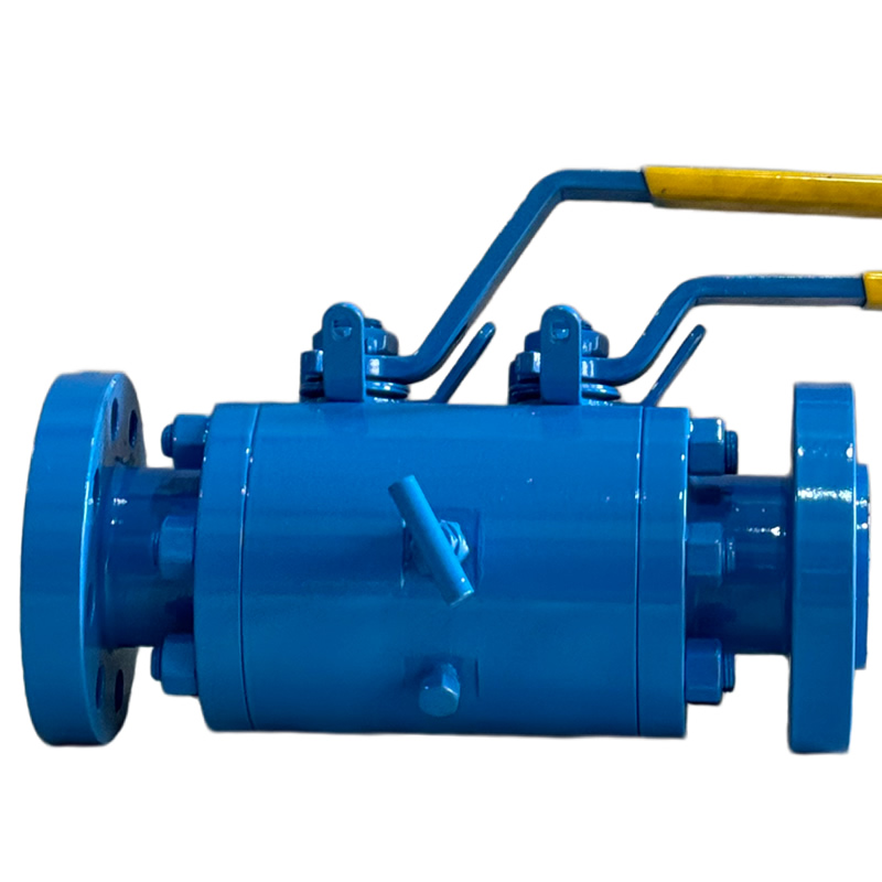 API 6D ASME B16.34 CE 2” 600LB A105 Carbon Steel Body DEVLON Soft Seated RF Flanged Connection Manual Handle DBB Double Block and Bleed Ball Valve Manufacturer & Factory - TIANYU VALVE