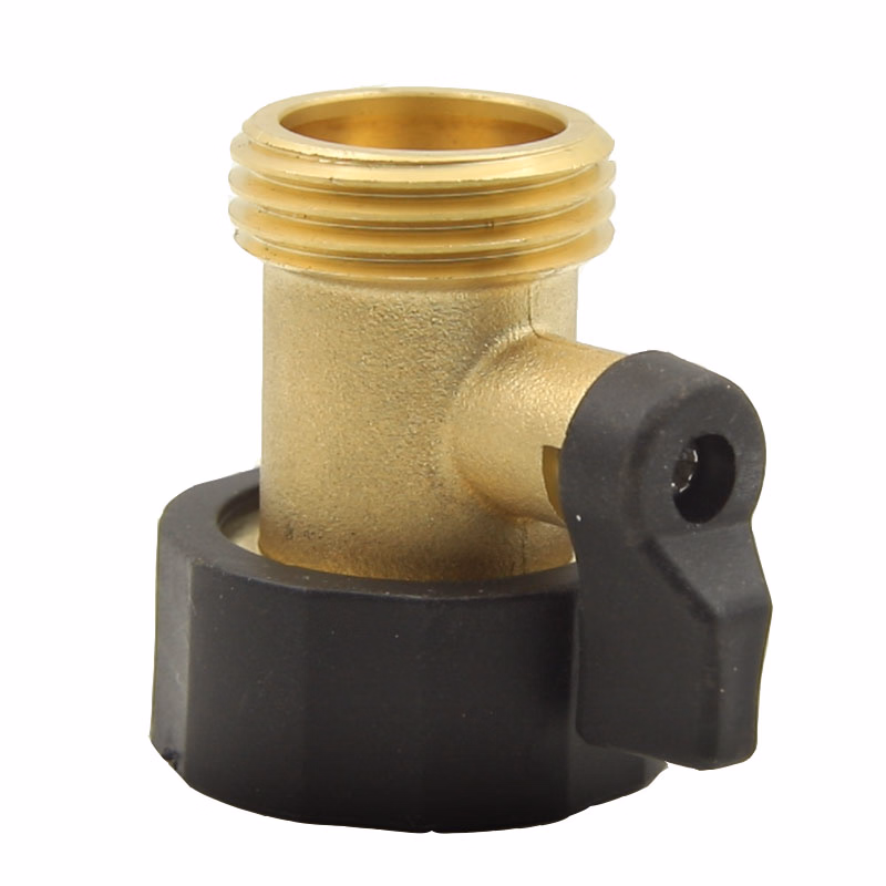 3/4"Nh Garden Hose Brass Shut off Valve