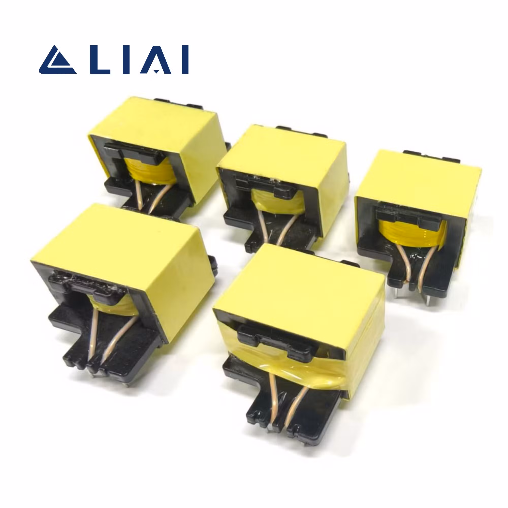 Low MOQ Sample Freely Provided EQ Type High Frequency Flyback Hf Transformer with ISO14001 Certification for EV Charging Piles
