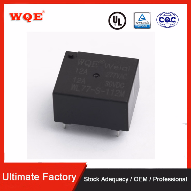 PCB Sealed Power 12A (WL77) Normally Open 1A Type Relay