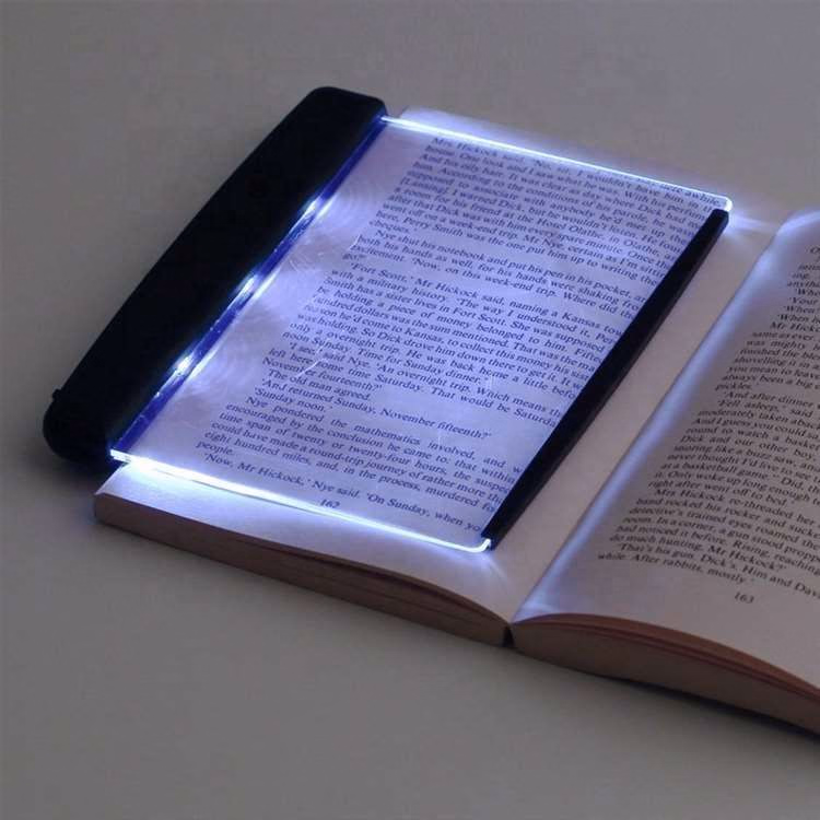 Reading Night Light Wedge Desk Lamp for Travel Bedroom Book Night Light Reading Book Lamp Portable LED Book Light