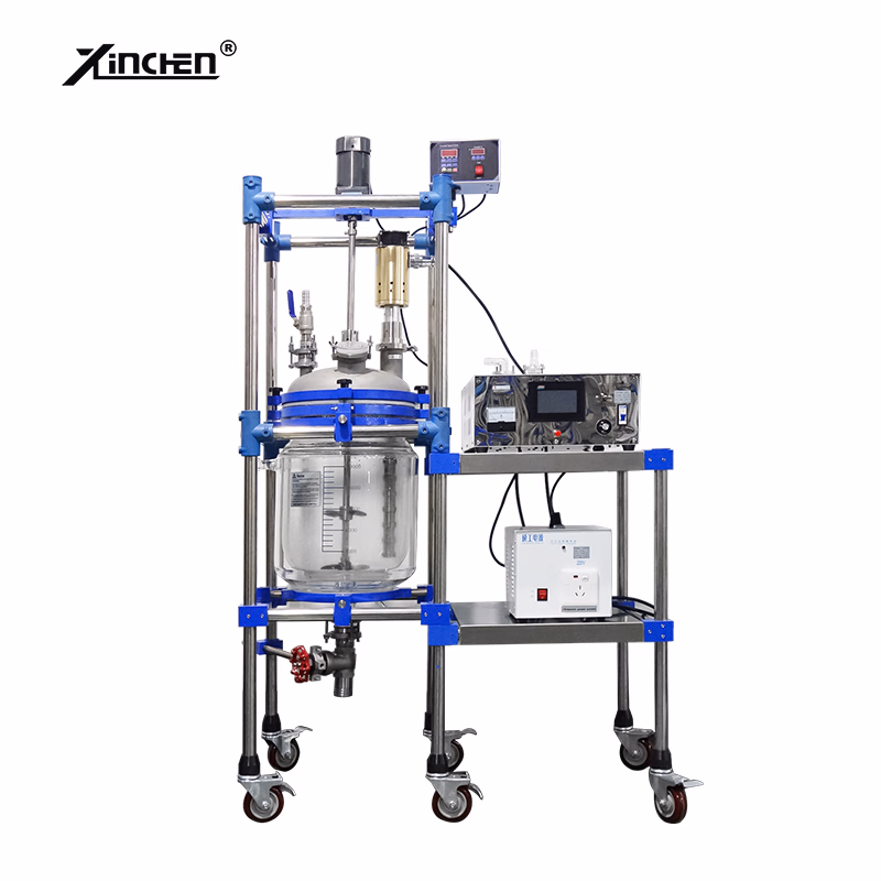 High Pressure Glass Polymerization Reactor