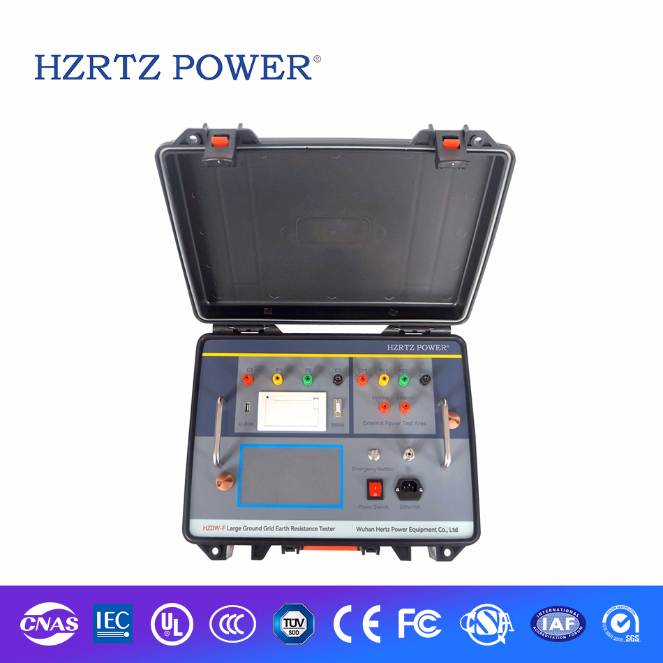 5A Large Ground Grid Earth Resistance Measurement Test Instrument