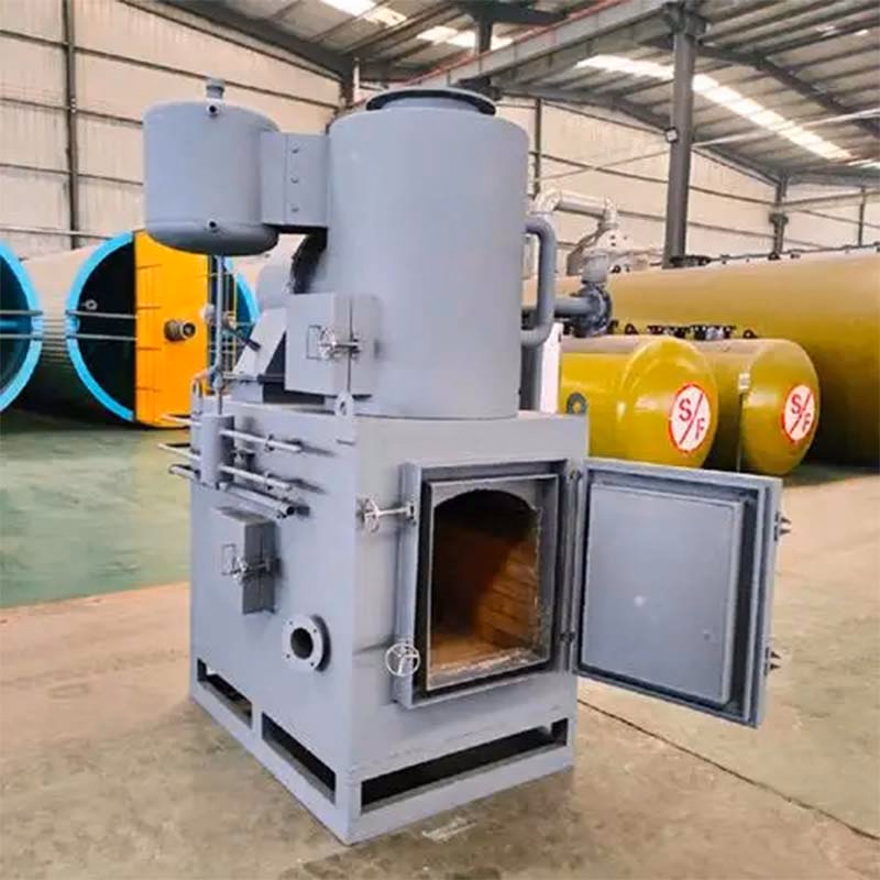 High Temperature Smokeless Medical Waste Incinerator for Chemical Solid Waste Incinerator