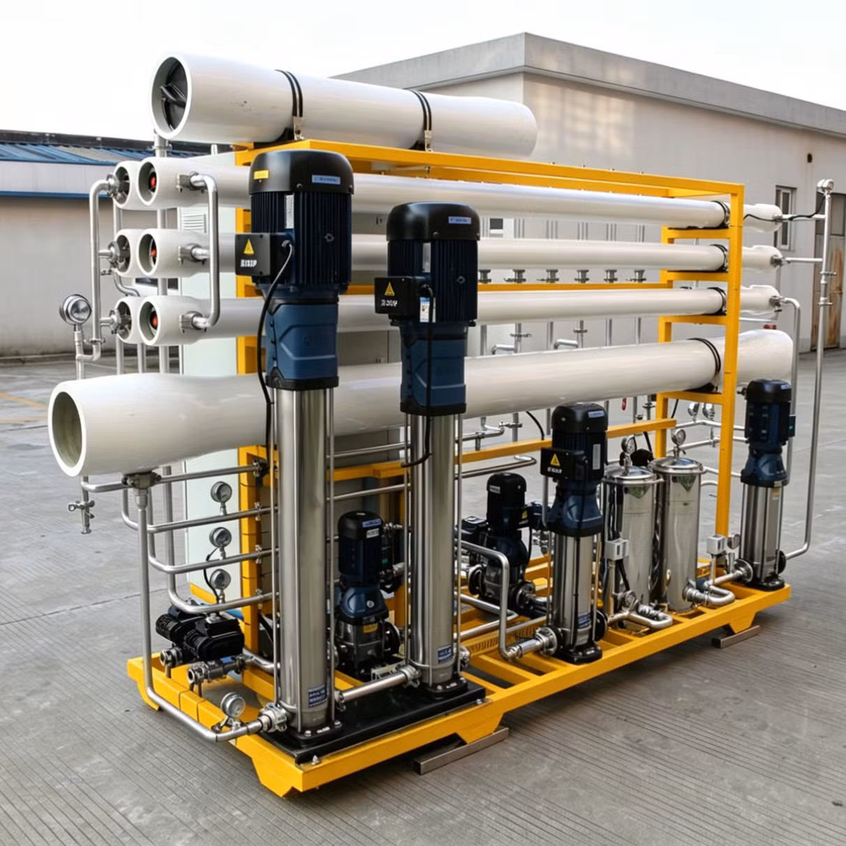 Eco Friendly Industrial Water Treatment System with Low Environmental Impact Level