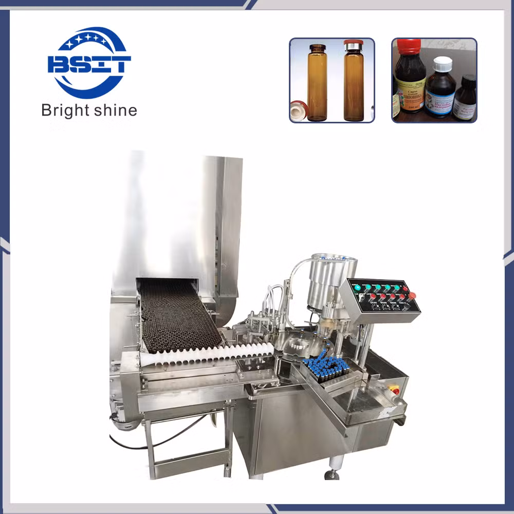 Oral Liquid Solution Syrup Filling and Capping Sealing Machine
