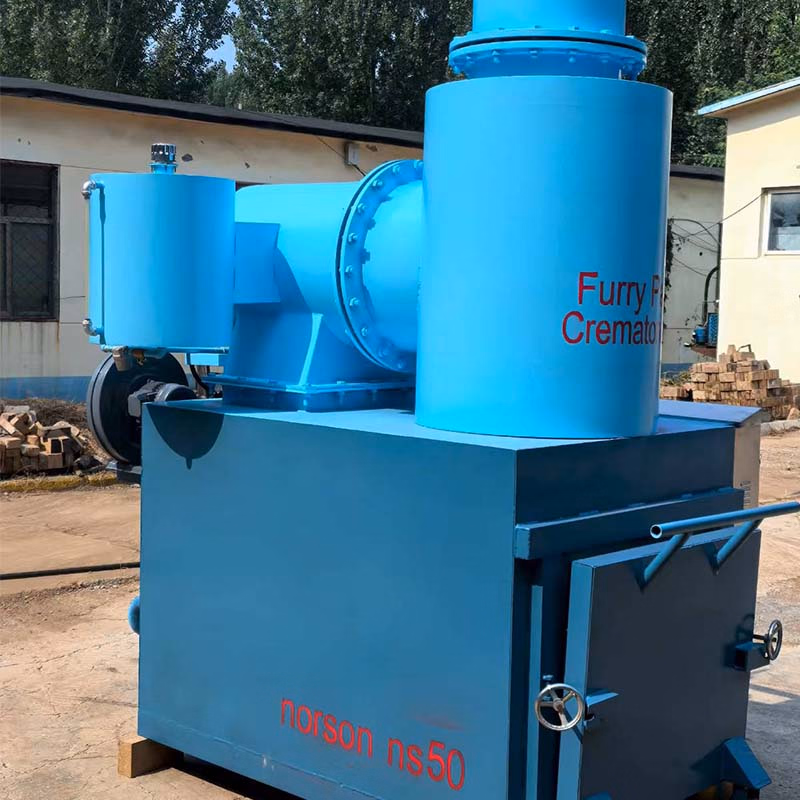 Smokeless High-Temperature Waste Incinerator for Animal Hospital Pet Cremation Incinerator Machine