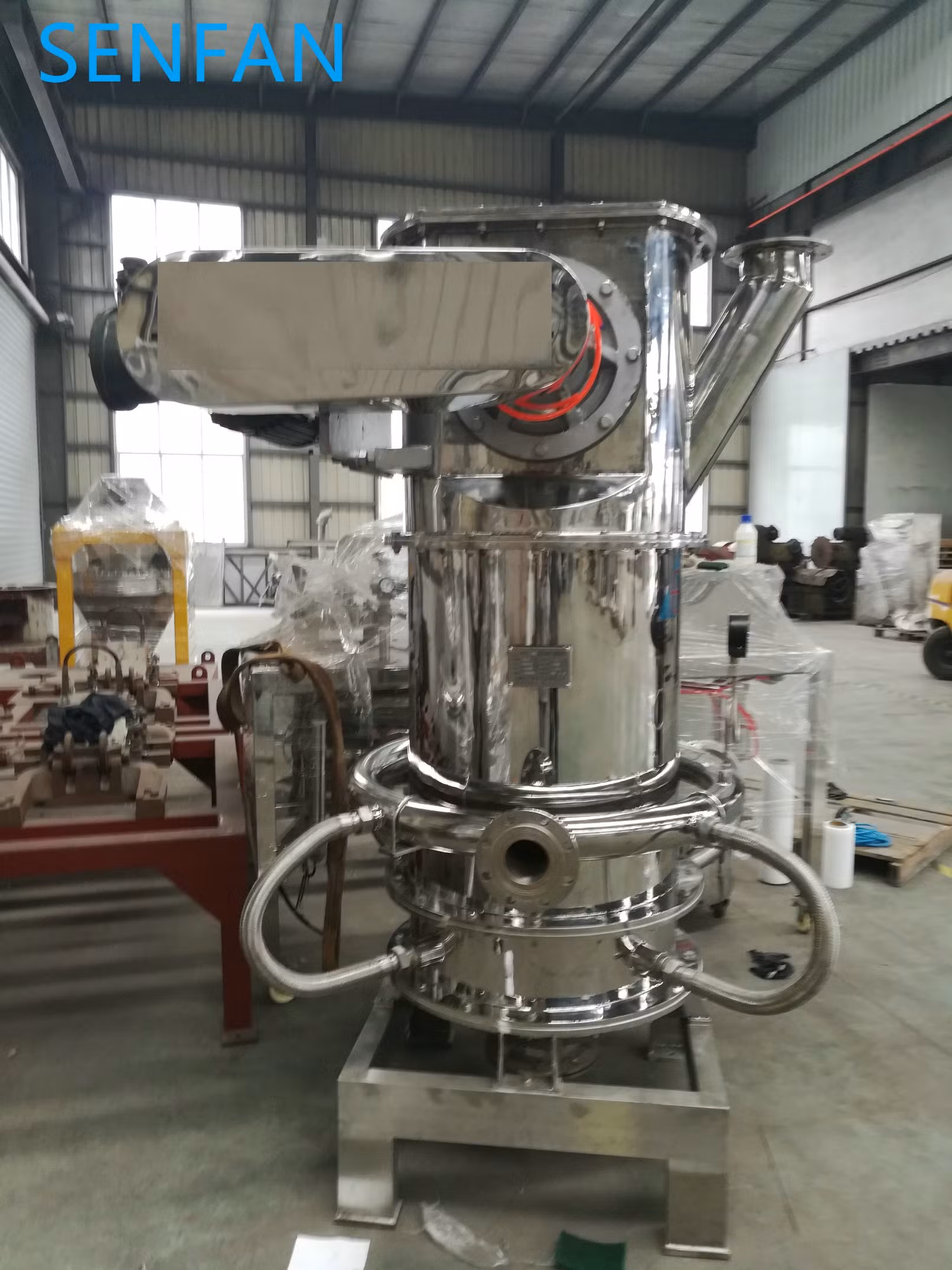 Fluidized Bed Airstream Micronizer Machine