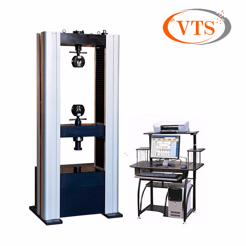 5kN 10kN 50kN 100kN 200kN 300kN 600kN 1000kN 2000kN Rubber Plastic Steel Rebar Metal Electronic Universal Tensile Strength Pull Traction Testing Machine
