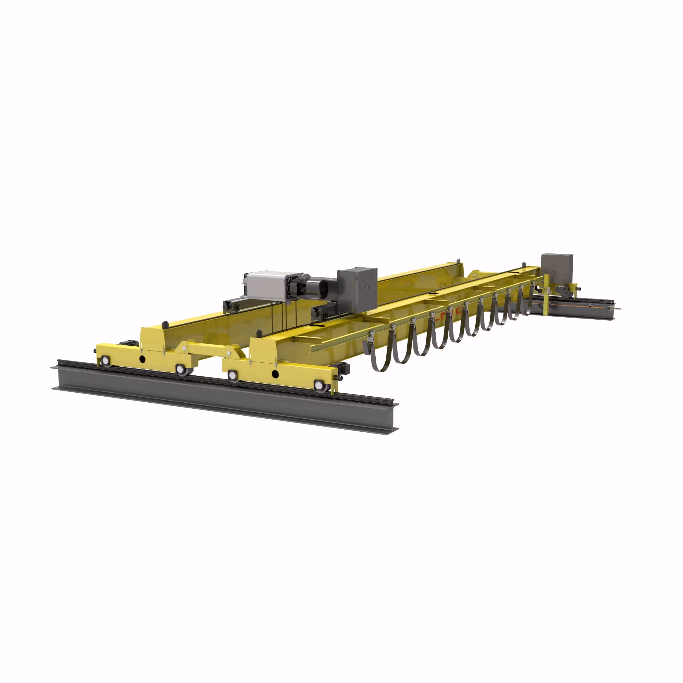 Fem 10 Ton Bulk Material Loading and Unloading Grab Bridge Crane