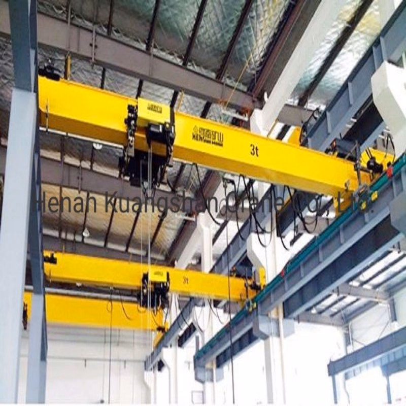 Single Girder European Type Electric Overhead Bridge Travelling Eot Crane