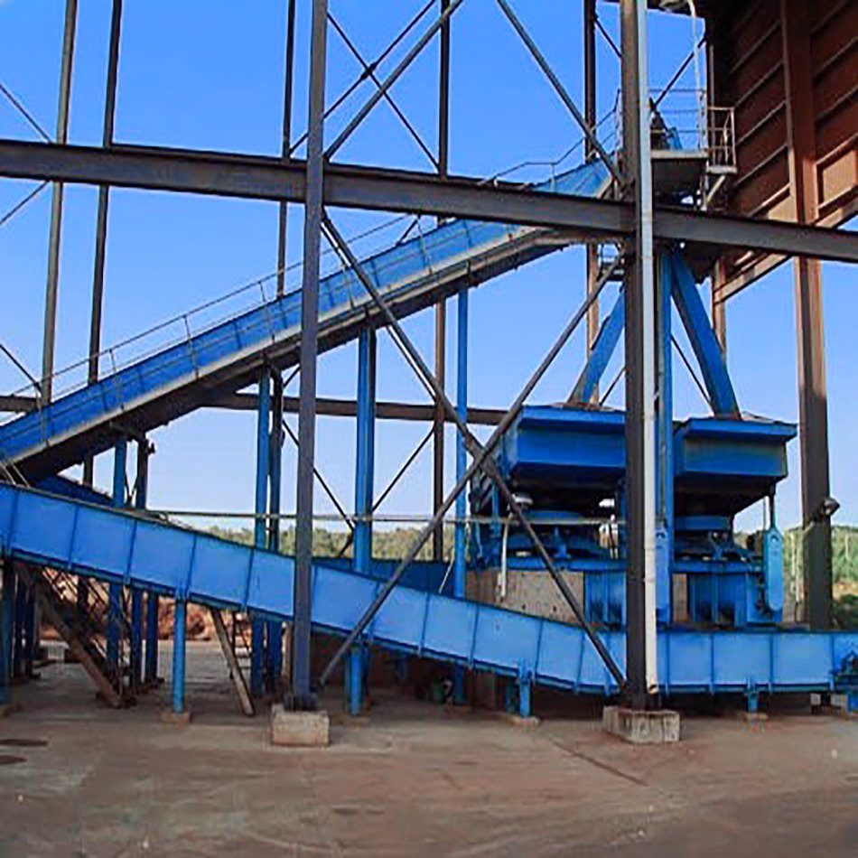 High Quality Heat Resistant Fire Grain Chemical System Embedded Scraper Chain Conveyor