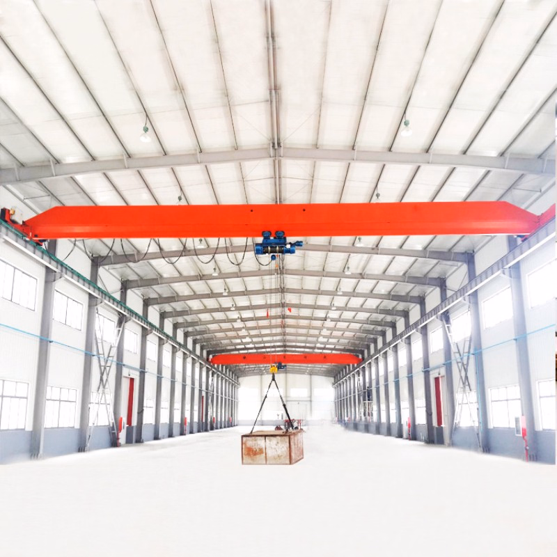 European-Style Electric Single-Girder Overhead Crane for Workshop