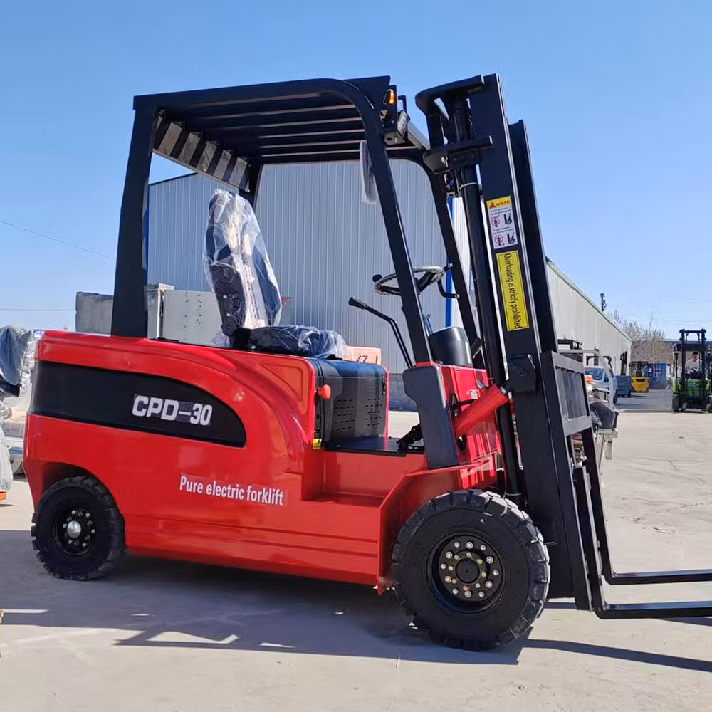 Electric Forklift 3 Ton Lithium Battery Powered with Quick Charge Technology