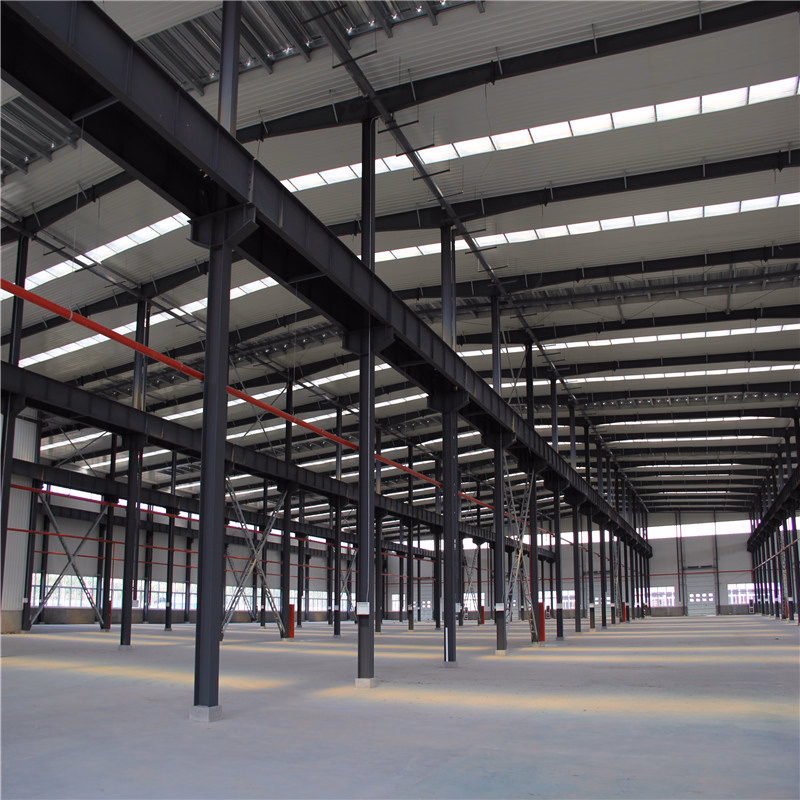 Prefabricated Metal Construction Steel Structures Prefab Warehouse Workshop Building Material Indust