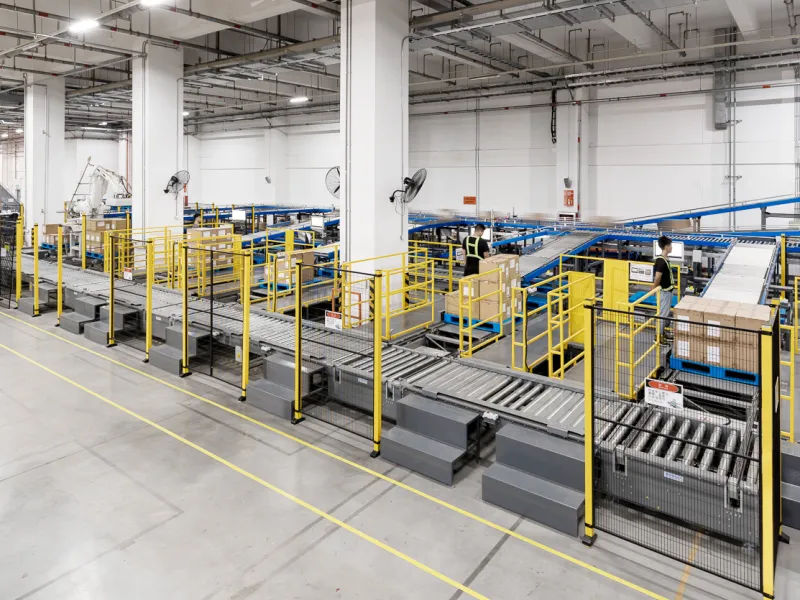 Pallet Conveyor System for Pallet Handling