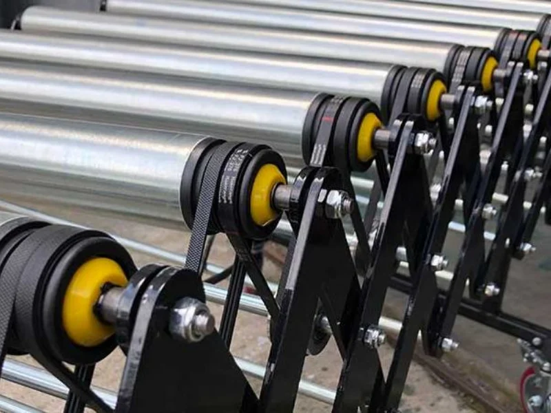 Powered Flexible Conveyor for Bulk Unit Handling