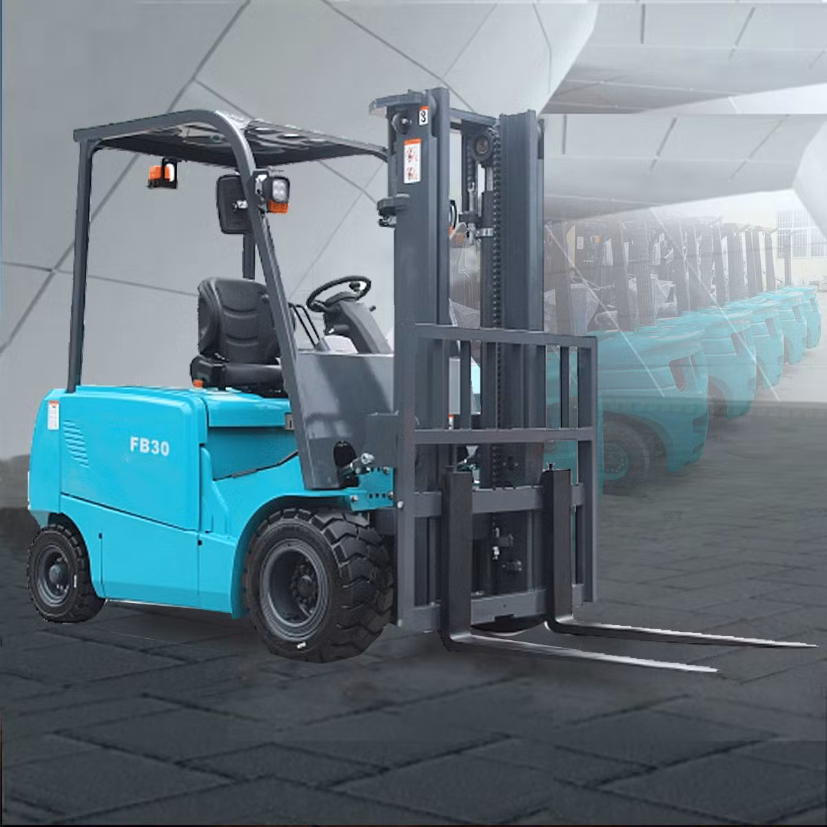 3.5ton Electric Forklift Truck Warehouse Handing Equipment Cold Storage Lithium Battery Fork Lift Tr