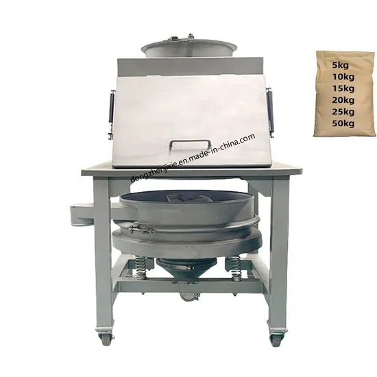Dzjx 5kg 25kg 35kg 45kg Small Bag Powder Granular Material Dust-Free Feeder - Powder Bag Discharge C