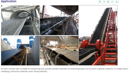 FDA Foodstuff White Rubber Conveyor Belt (not PVC belt) - Food Grade and FDA Certificate