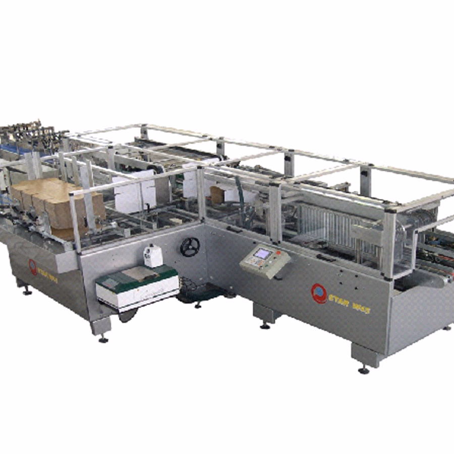 Factory Price Fully Automatic Side Feed Carton Packaging Machine for Cans