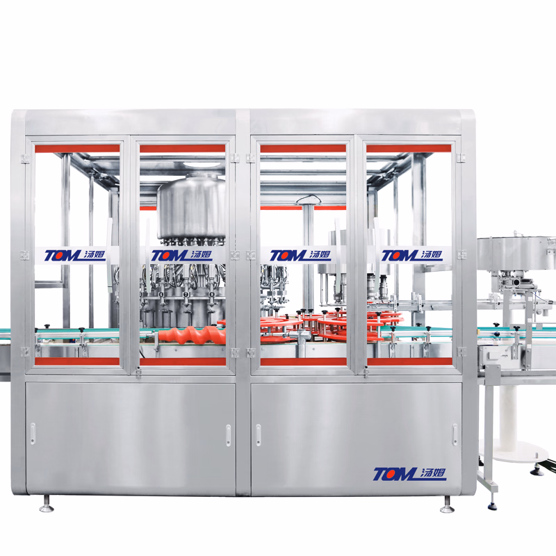 100-1000ml Pesticide Automatic High Speed Rotary Filling Machine Line