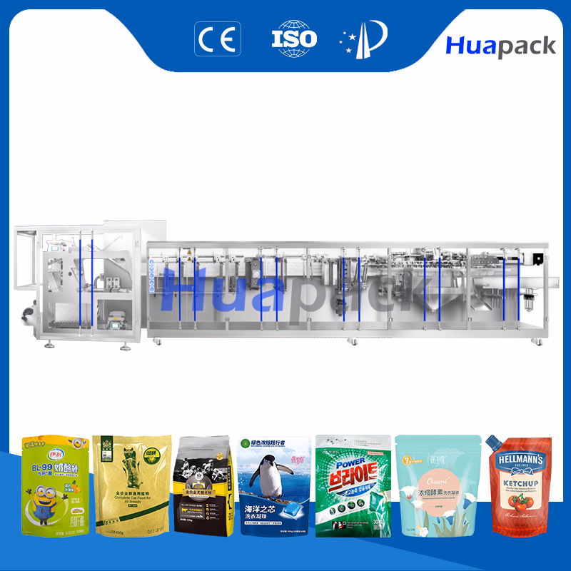 200gr 100g 250g 300g 500g 1kg 2kg 5kg Horizontal Stand up Pouch Doypack Zipper Bag Coffee Powder Filling Sealing Packaging Packing Machine Manufacturer in China