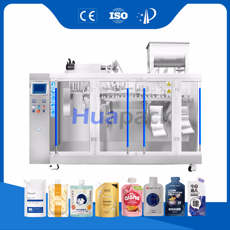 Premade Pouch Automatic Tomato Paste Sauce Ketchup Jam Cream Oil Filling Doypack Packing Machine