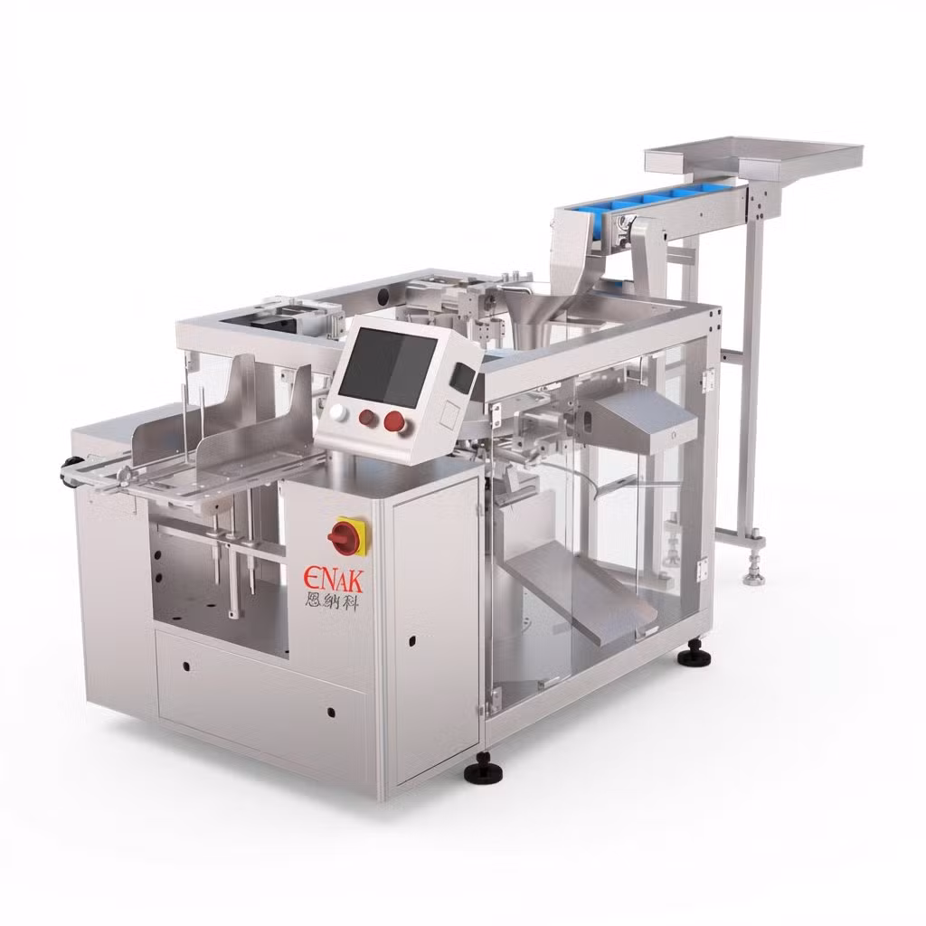 Fully Automatic High Precision Premade Pouch Packing Machine for Liquid Filling Applications