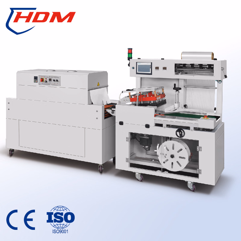 CE Aproved Small Automatic L Sealer Shrink Tunnel Machine