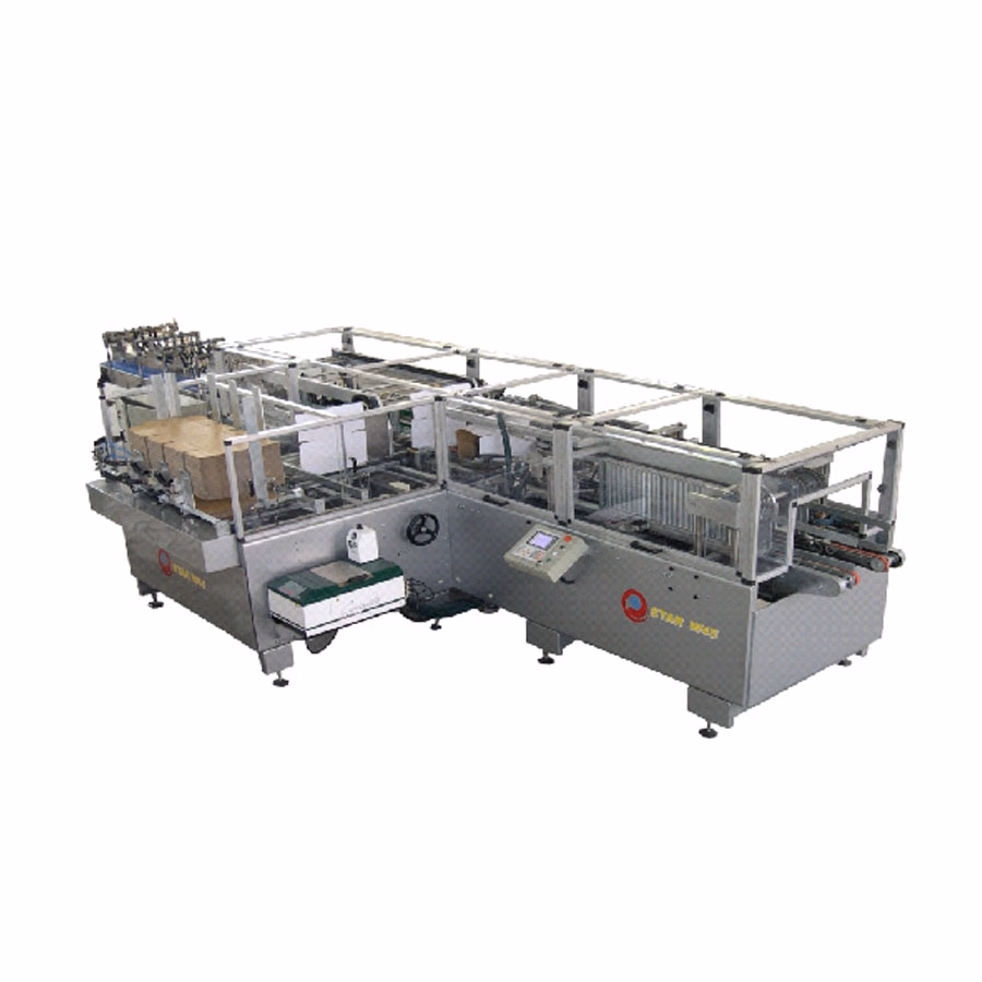 Factory Outlet Straight-Line Bottle Classification Side-Fed Paper Packaging Machine for Cans