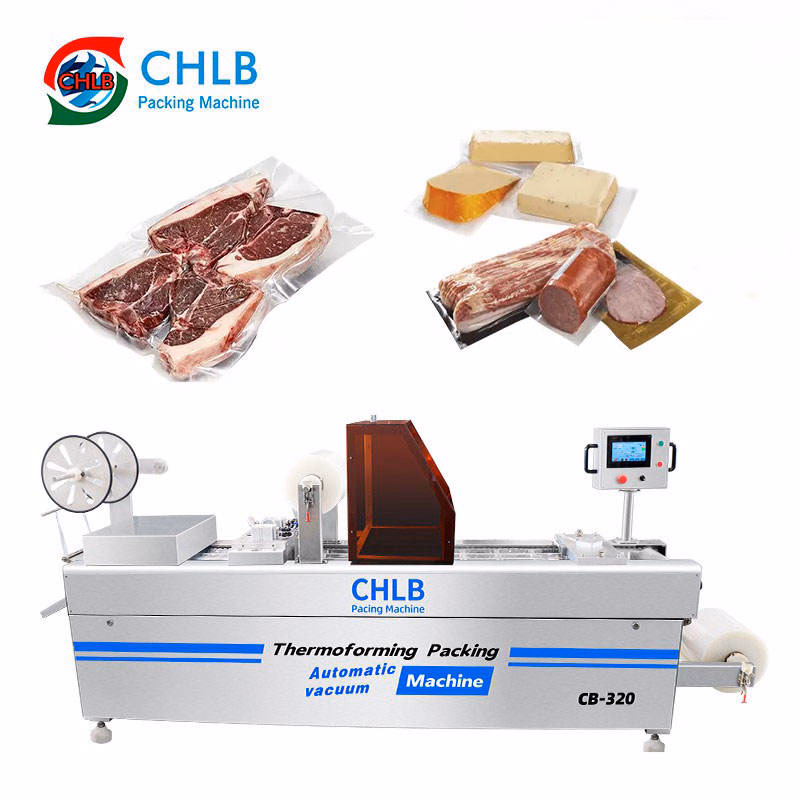 Factory Customization Automatic Small Thermoforming Vacuum Packing Machine for Dates Factory Supplied for Saudi Market