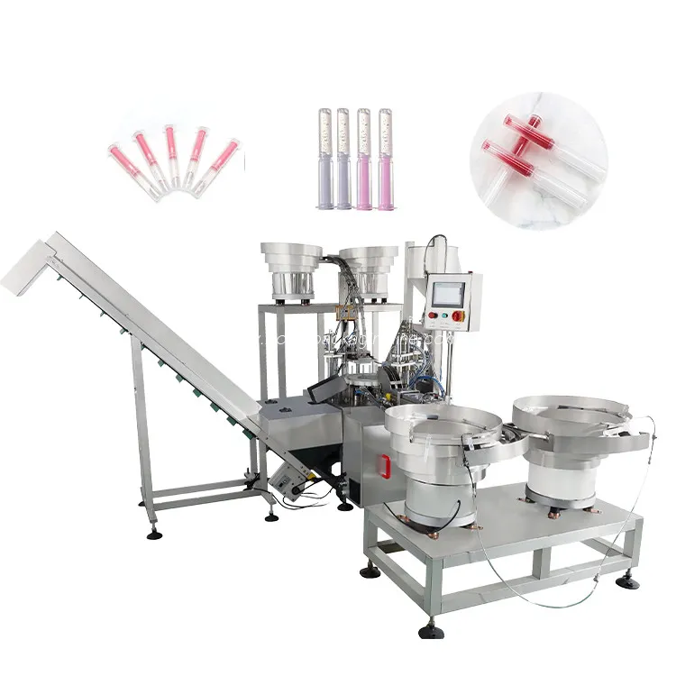 Automatic gel filling and capping machine SUS304 stainless steel reasonable structure