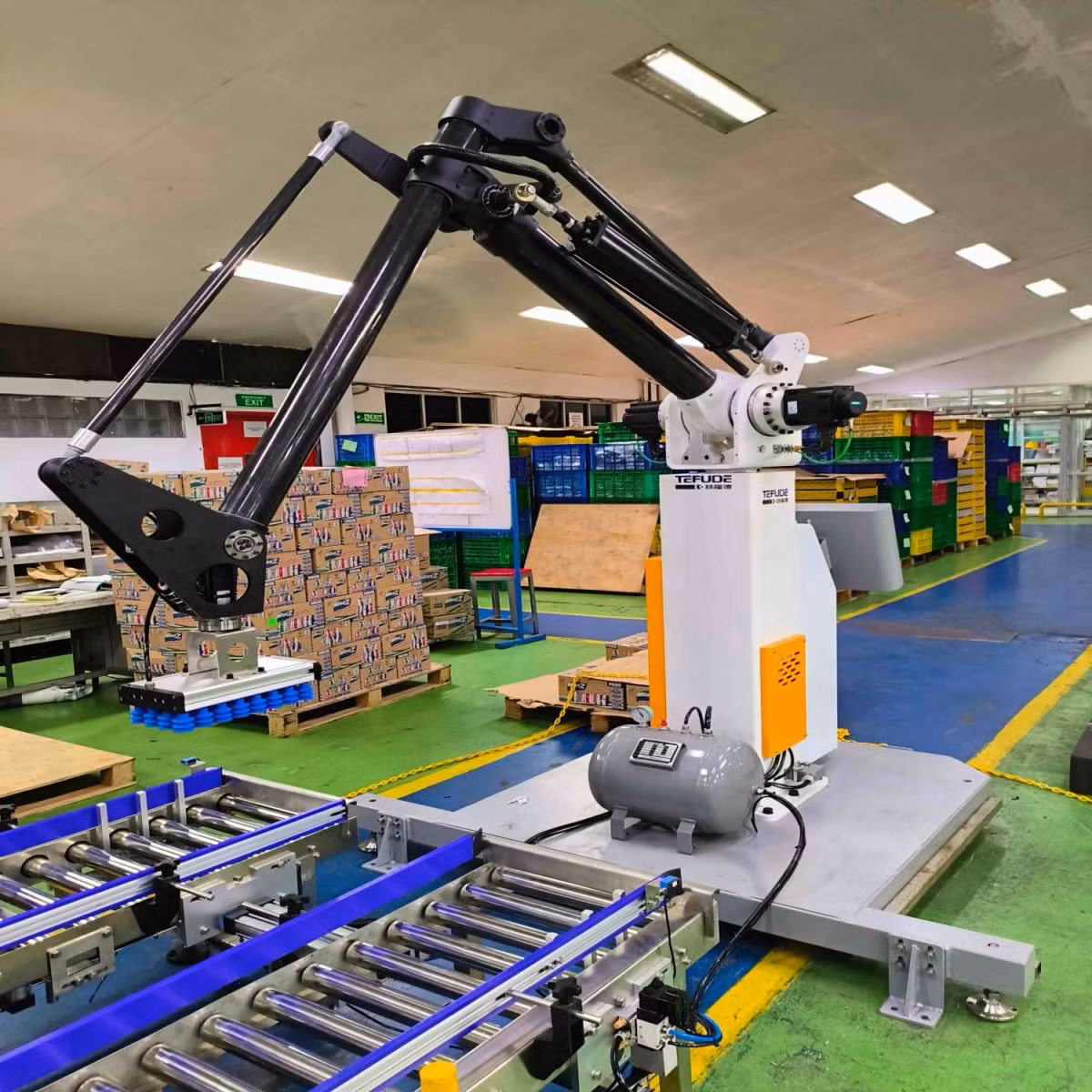 High Efficient Industrial Palletizing Robot with In