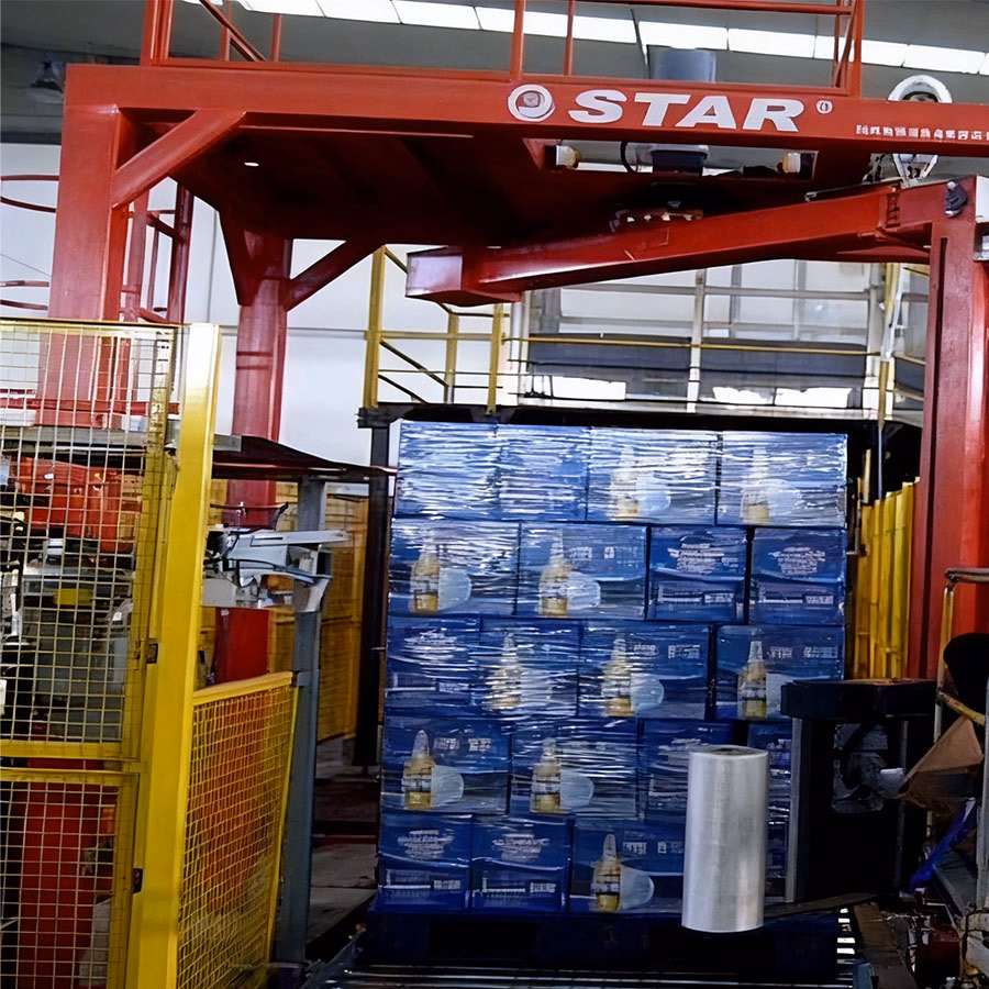 Industry Leading 40 Stacks Per Hour Fully Automatic Box Wrapping Machine