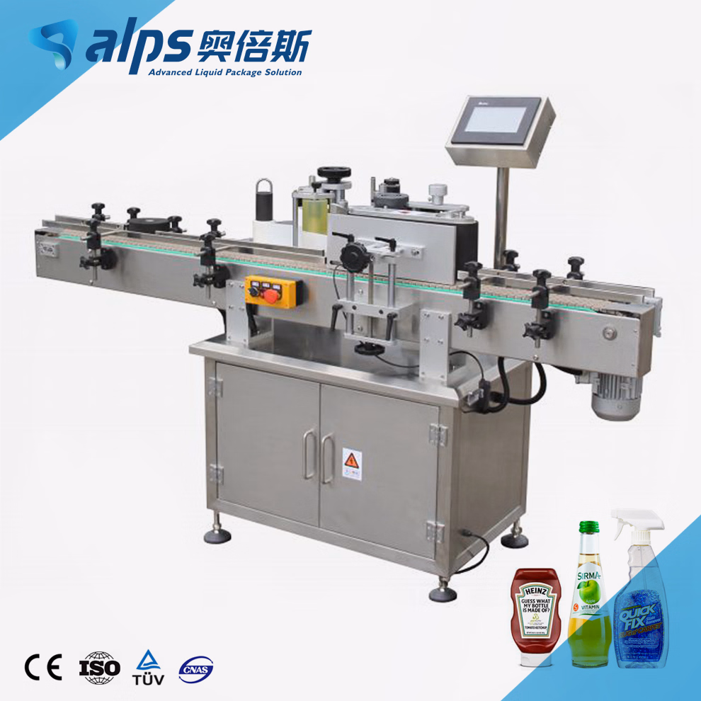 Good Price Adhesive Round Bottle Labeling Machine for Single Side Label