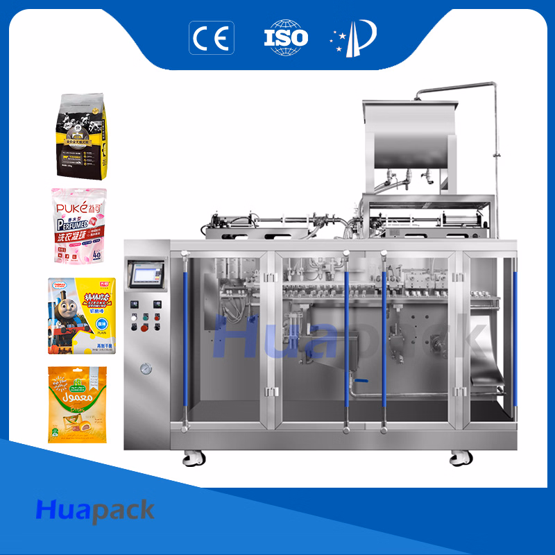 Automatic High Speed Duplex Premade Doypack Flat Bag Pouch Packing Machine