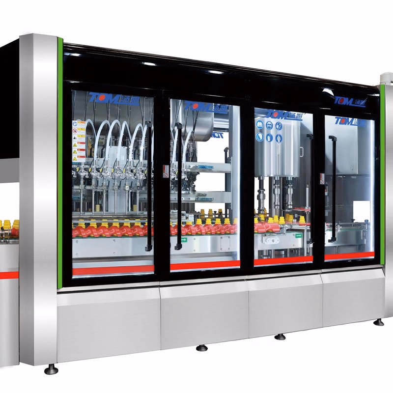 Advanced Automatic Liquid Pesticide Capping Packing Filling Line for 50ml to 1000ml Bottles