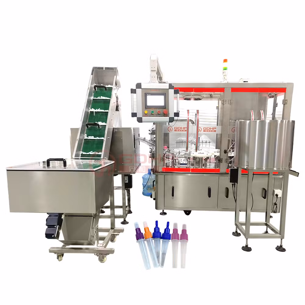 Automatic Detection Reagent Virus Tube Fob High-Speed Filling and Capping Production Line