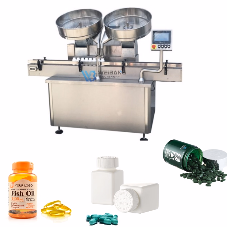 High Speed Plastic Automatic Capsule Counting Machine