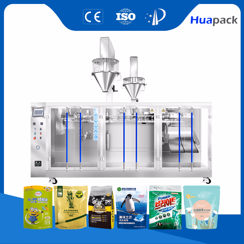 Premade Preformed Doypack Coffee Black Pepper Masala Powder Bags Filling Packing Machine