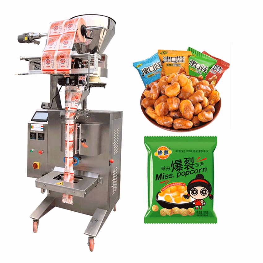 Automatic Granule Packing Machine with a Duck Material Elevator